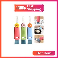 3 in 1 Cup Lid Cleaning Brush, 2025 New Crevice Cleaning Brush for Bottle Gap Ti