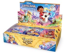 Disney Lorcana TCG Hyperia City Booster Box Factory Sealed IN HAND Ships ASAP