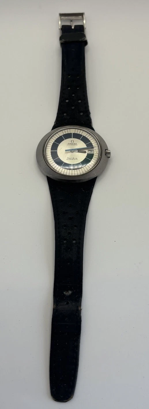 Omega — OMEGA Auto Geneve Dynamic Date Swiss Men’s Watch 41mm Works Great