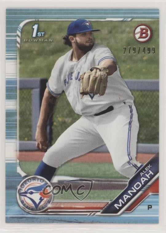 2019 Bowman Draft Sky Blue 279/499 Alek Manoah #BD-3 0wu6