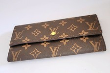 Authentic LOUIS VUITTON Monogram Portefeuille Sarah Long Wallet newly new