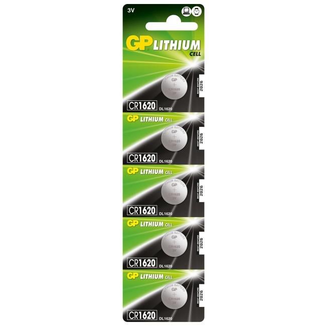 GP Batteries 103123 LITHIUM BUTTON CELL CR1620