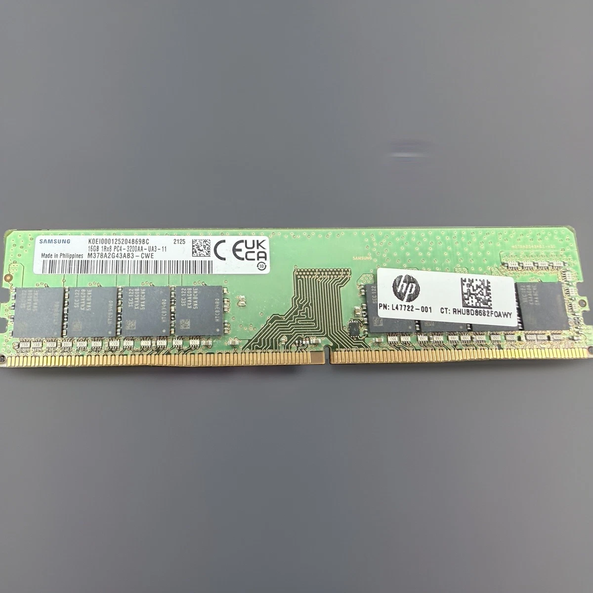 Samsung DDR4 SDRAM 16 GB Capacity per Module Memory (RAM) Just