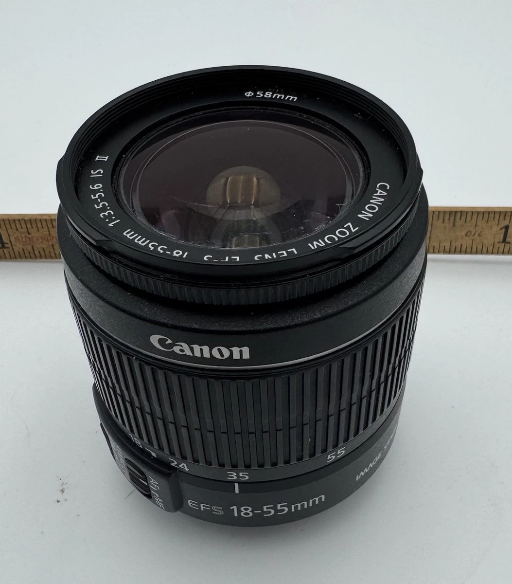 Canon EF-S 18-55mm Focal Macro/Close Up Camera Lenses for sale | eBay