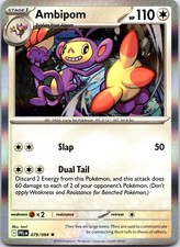 Ambipom 079/094 Rare Phantasmal Flames Pokemon Holo NM