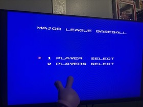 Major League Baseball MLB Nintendo NES Video Game Cartridge **TESTED WORKING**