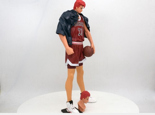 SLAM DUNK Sakuragi Hanamichi 7" Action Figure 25cm Scale Anime Gift Toy Sport - Imagen 2 de 5