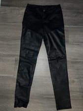 Tripp NYC Skinny Jeans With Faux Leather