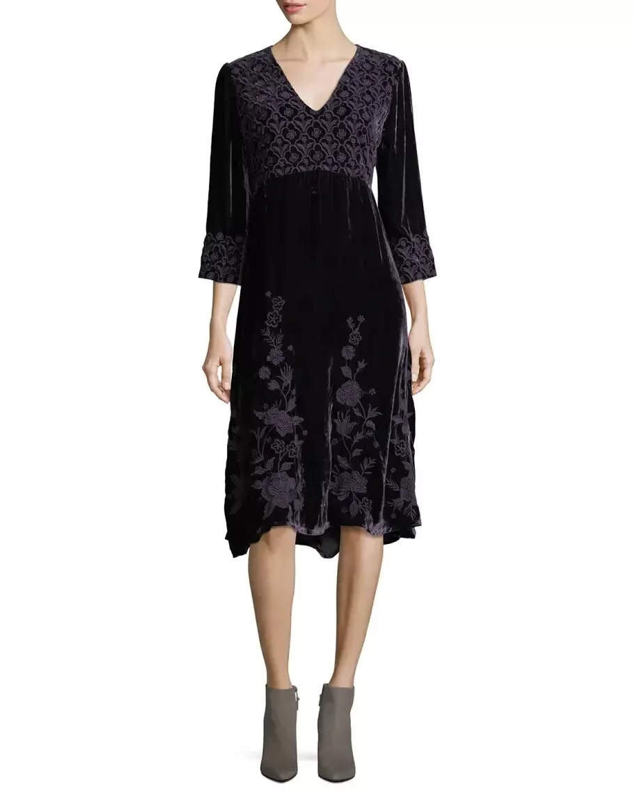 Johnny was parina velvet clearance dress