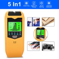 5 in 1 Stud Finder Wall Scanner LCD Display Detector for Wood AC Wire Metal Pipe