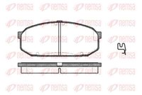 Remsa BremsbeläGe Bremsbelegsatz Vorne Passend FüR Mazda 323 F V