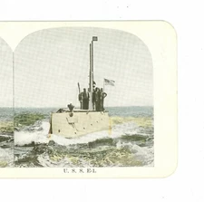 B8984 Muller view, U.S.S. E-1 Skipjack 1911 Diesel Powered Submarine D