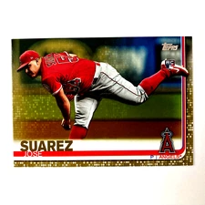Jose Saurez 2019 Topps Update Gold Parallel #14 1424/2019 MLB Los Angeles Angels