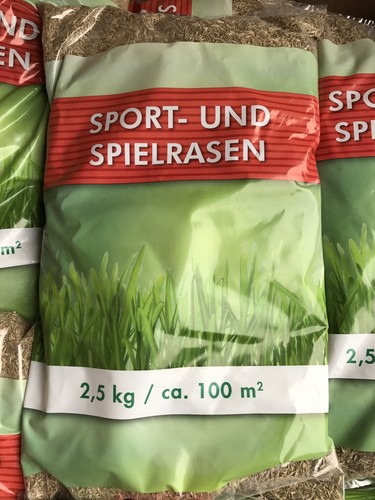 Dehner Spiel- Und Sportrasen Saatgut 500g - Strapazierfähiger Familiengarten Rasen Für Ca. 25m²
