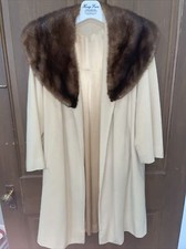 Women’s Cloth Coat With Fur Collar