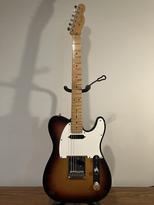 Vintage 1999 Fender American Standard Telecaster Sunburst Made Plus Lace Sensor 