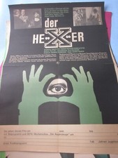 36947 Filmplakat A2 DDR Edgar Wallace 1972 Der Hexer