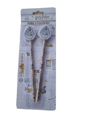 2 x Harry Potter Pencils  Erasers toppers Harry potter Gift BOXED