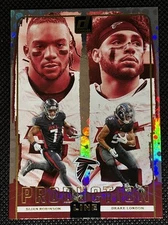 2024 Panini Donruss Production Line BIJAN ROBINSON & DRAKE LONDON