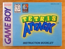 Tetris Attack Nintendo Game Boy Manual Only ~ Instruction Booklet