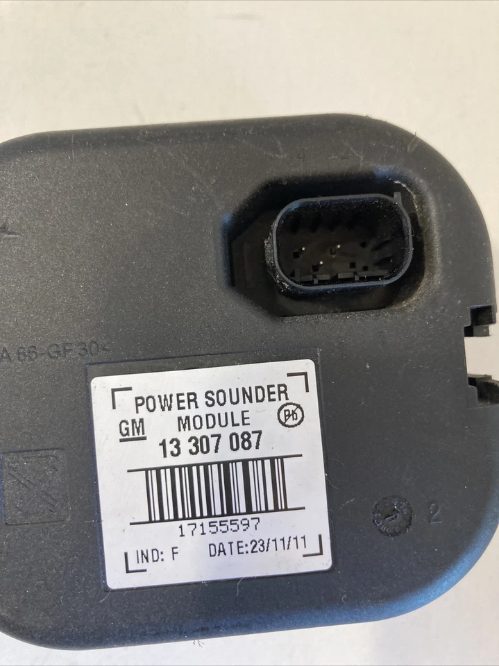 Sirena de alarma Chevrolet Orlando 13307087 genuina año 2011 Foto 2 de 4