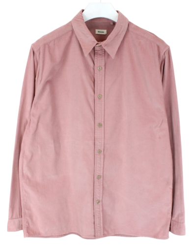 MCTAVISH Shirt Men's XL Corduroy Spread Collar Button Up Pink - Picture 1 of 6