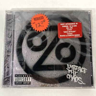 Ozomatli Embrace the Chaos 2001 Interscope Records CD New Sealed Hype Sticker