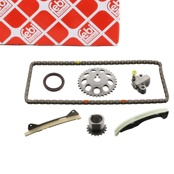 febi 101160 Steuerkettensatz FüR Toyota Aygo Yaris Citroen C1 Peugeot 107 1.0-image
