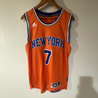 ビンテージ　NEW YORK knicks Anthony 7番 L New York Knicks 7 Anthony Michelle & Ness Hardwood Classic