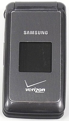 Samsung Haven SCH-U320 - Charcoal Gray ( Verizon ) No Camera Flip Phone