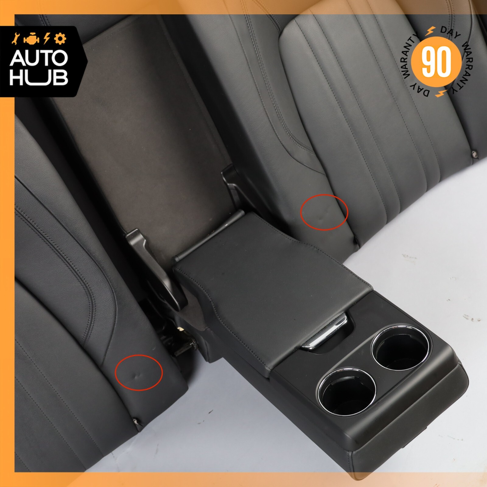 Maserati Ghibli 2014-2022 REAR+RIGHT+UPPER Seat cushion P/N 670066317