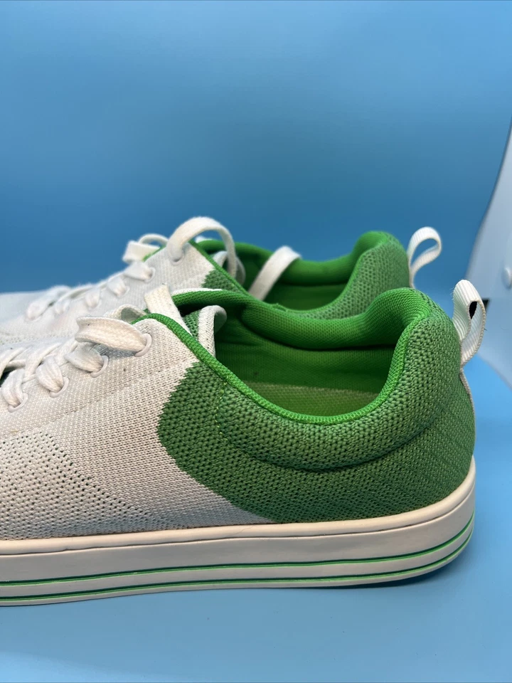 Zapatillas Hombre United Colors Of Benetton Talla 44EU/11US Blanco/Verde Foto 3 de 4