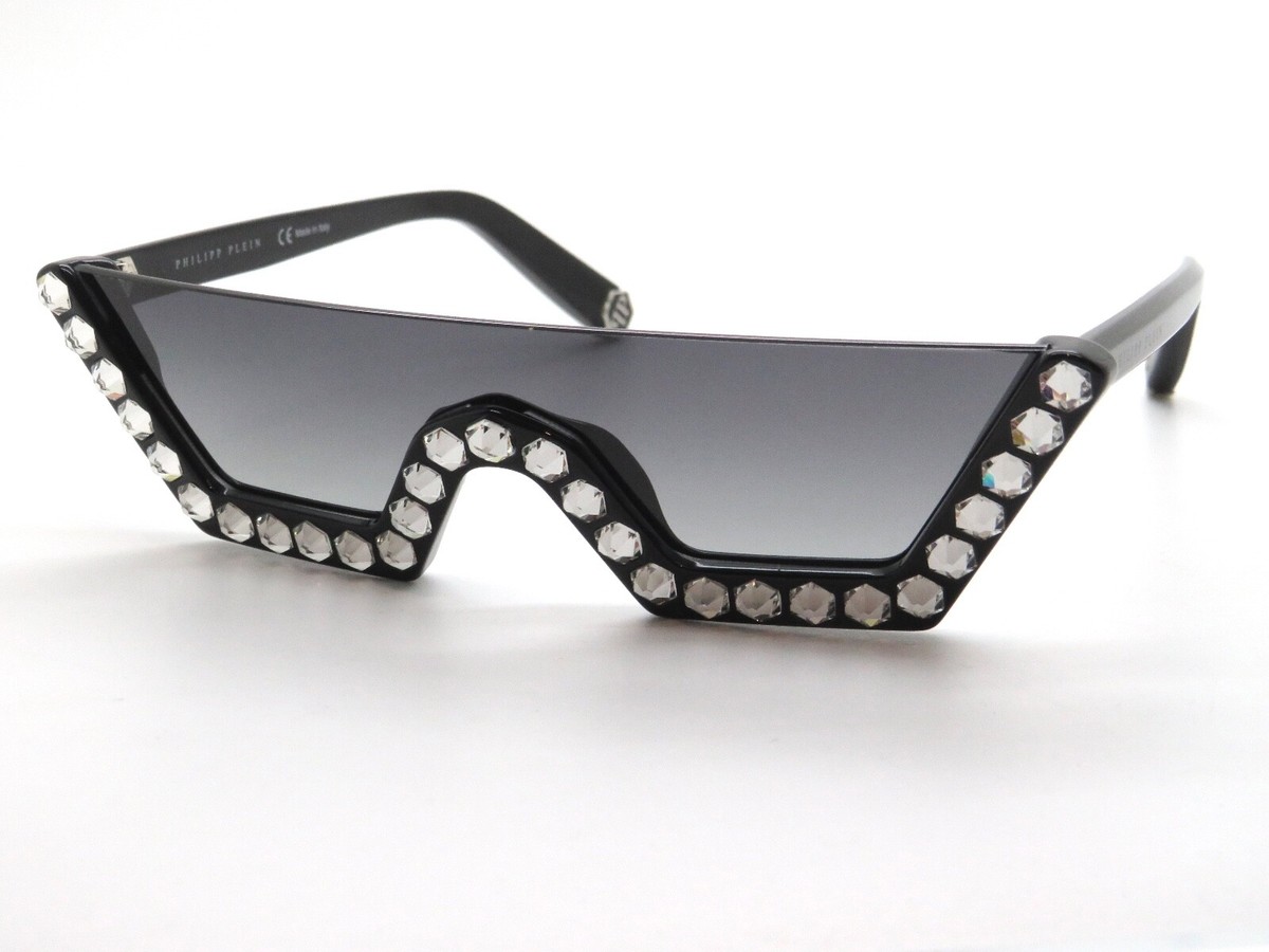 PHILIPP PLEIN Plein Crystal Lux SPP031S 0700 Black/Grey  display picture 1