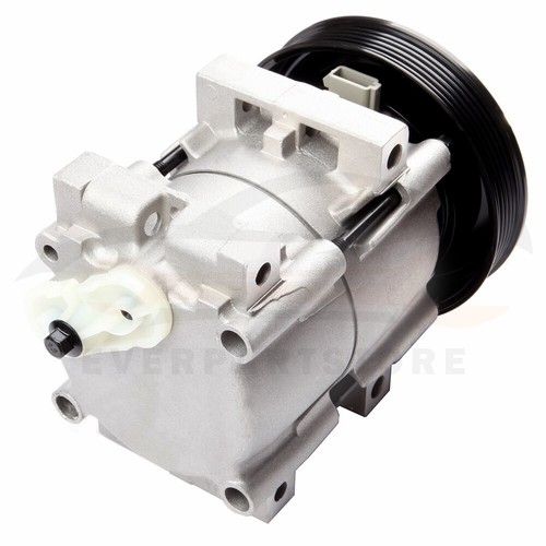 Compresor de aire acondicionado con embrague para Ford F-150 1990-1996 2 puertas 4,9 L compatible con 1521162 - Imagen 2 de 5
