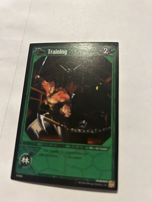 Training TMNT TCG Foil 1st Edition