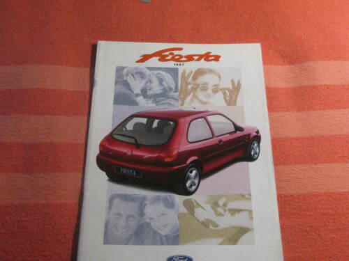 Ford Fiesta brochure prospekt 1997 - Afbeelding 1 van 8