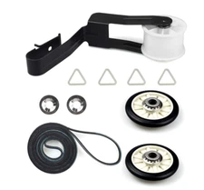 Amana NED4655EW1 Dryer Repair Kit Maintenance Belt Pulley Rollers