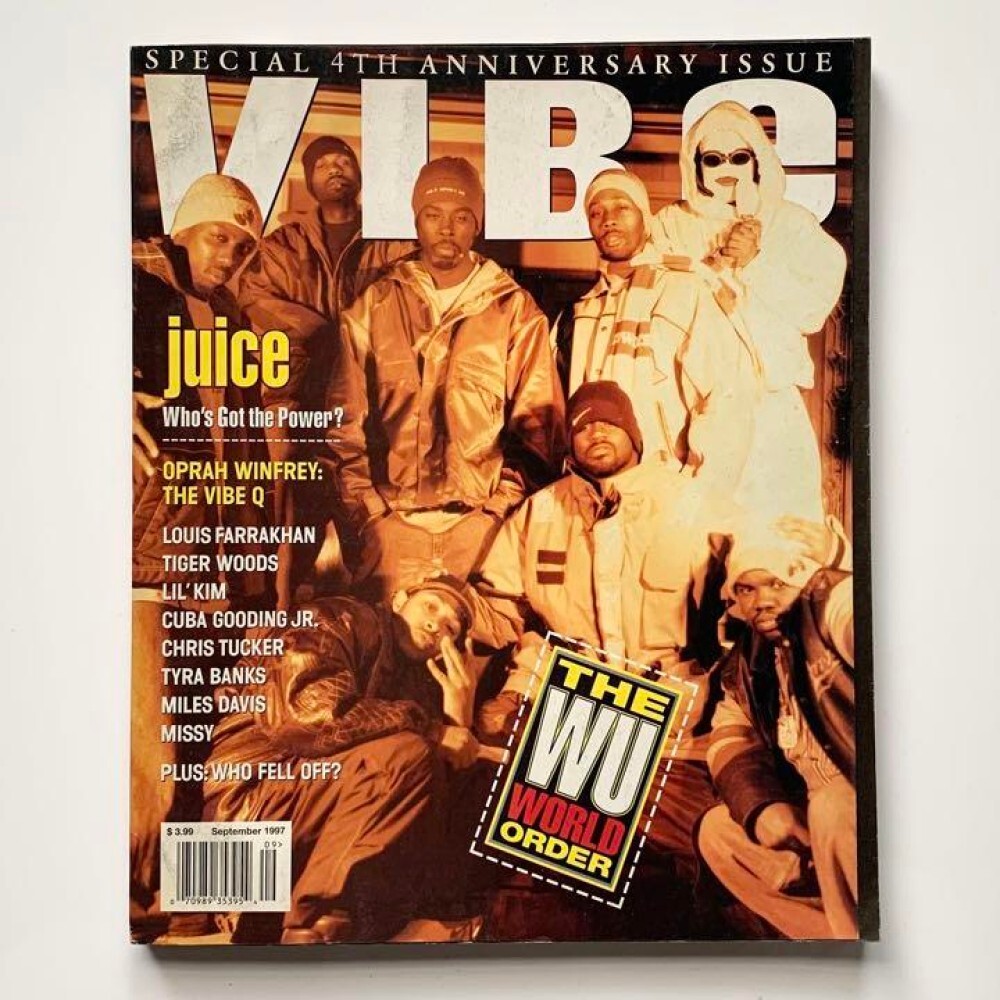 USED Vibe Magazine September 1997 Wu-Tang Clan From Japan Hip Hop