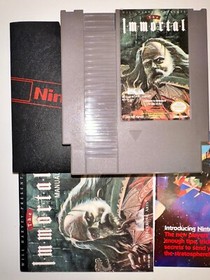 Immortal The (Nintendo Entertainment System, 1990) NES boxed with manual CIB