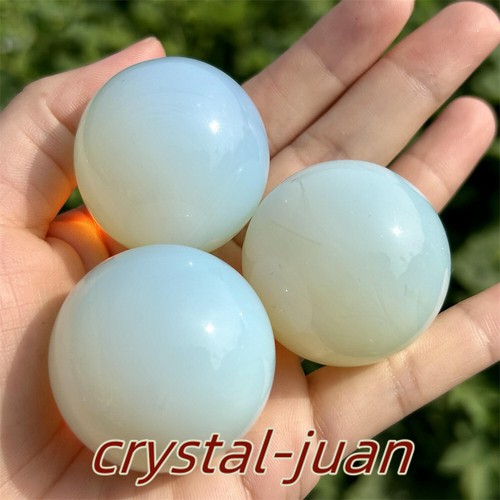 38mm+ Opalite Quartz sphere Quartz crystal ball reiki healing 1pc - Picture 7 of 13