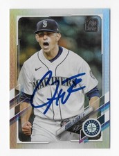 2021 TOPPS FOIL CHRIS FLEXEN MARINERS WHITE SOX AUTOGRAPHED SIGNED BASEBALL CARD