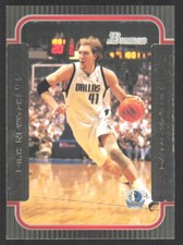 2003-04 Bowman Dirk Nowitzki Dallas Mavericks #20