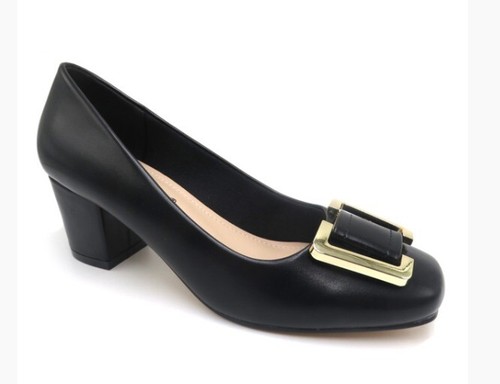 Pierre Dumas Woman's Black Shoes Width SZ 11, - Picture 2 of 3