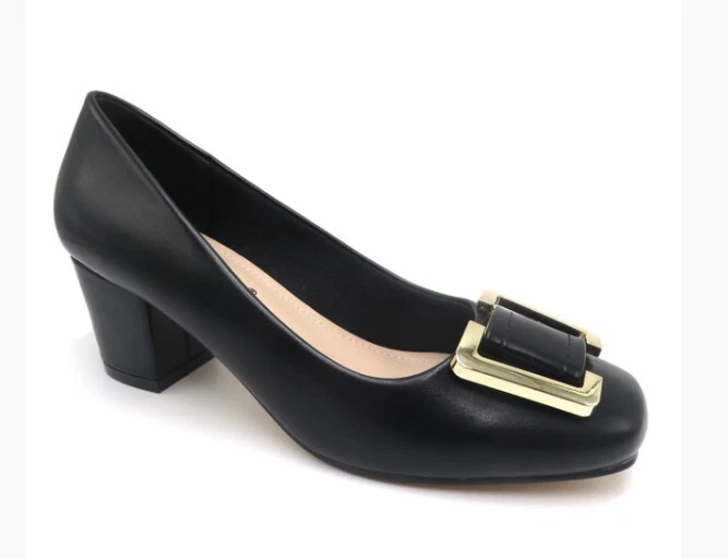 Zapatos Pierre Dumas Mujer Negros Ancho Talla 11, Foto 2 de 3