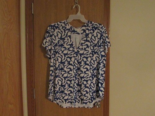 Leina Broughton brand dressy blouse 