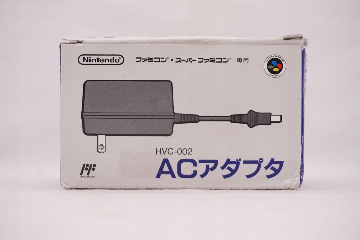 Nintendo HVC-002 Power AC Adapter Super Famicom Virtual Boy Nintendo HVC-002 Power AC Adapter Super Famicom Virtual Boy