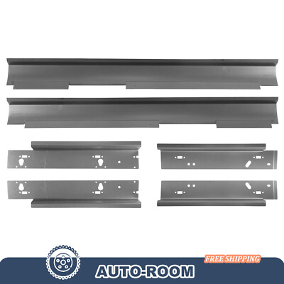 Rocker Panel 6pcs Full Length Fits 2000-05 Ford Excursion Front Rear Inner Outer