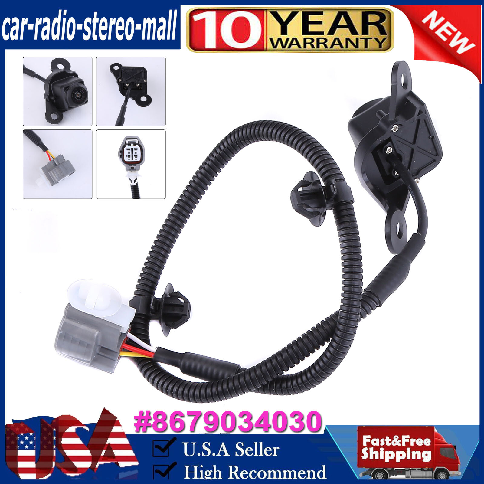 Back up Camera for Toyota Tundra 2010-2013 To1960103 8679034030 