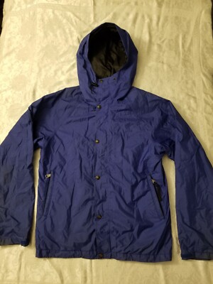 Vintage Mens S The North Face Gore-Tex Mountain Jacket Blue Made in USA Hoody