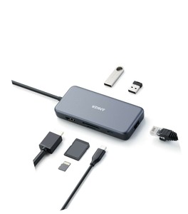 and More Anker USB C Adapter for MacBook Pro 2016//2017//2018 60W Power Delivery USB 3.0 with 4K USB C to HDMI Chromebook Classic 3-in-1 USB-C Hub XPS